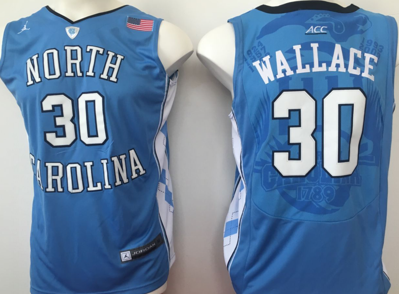 NCAA Men North Carolina Tar Heels Blue 30